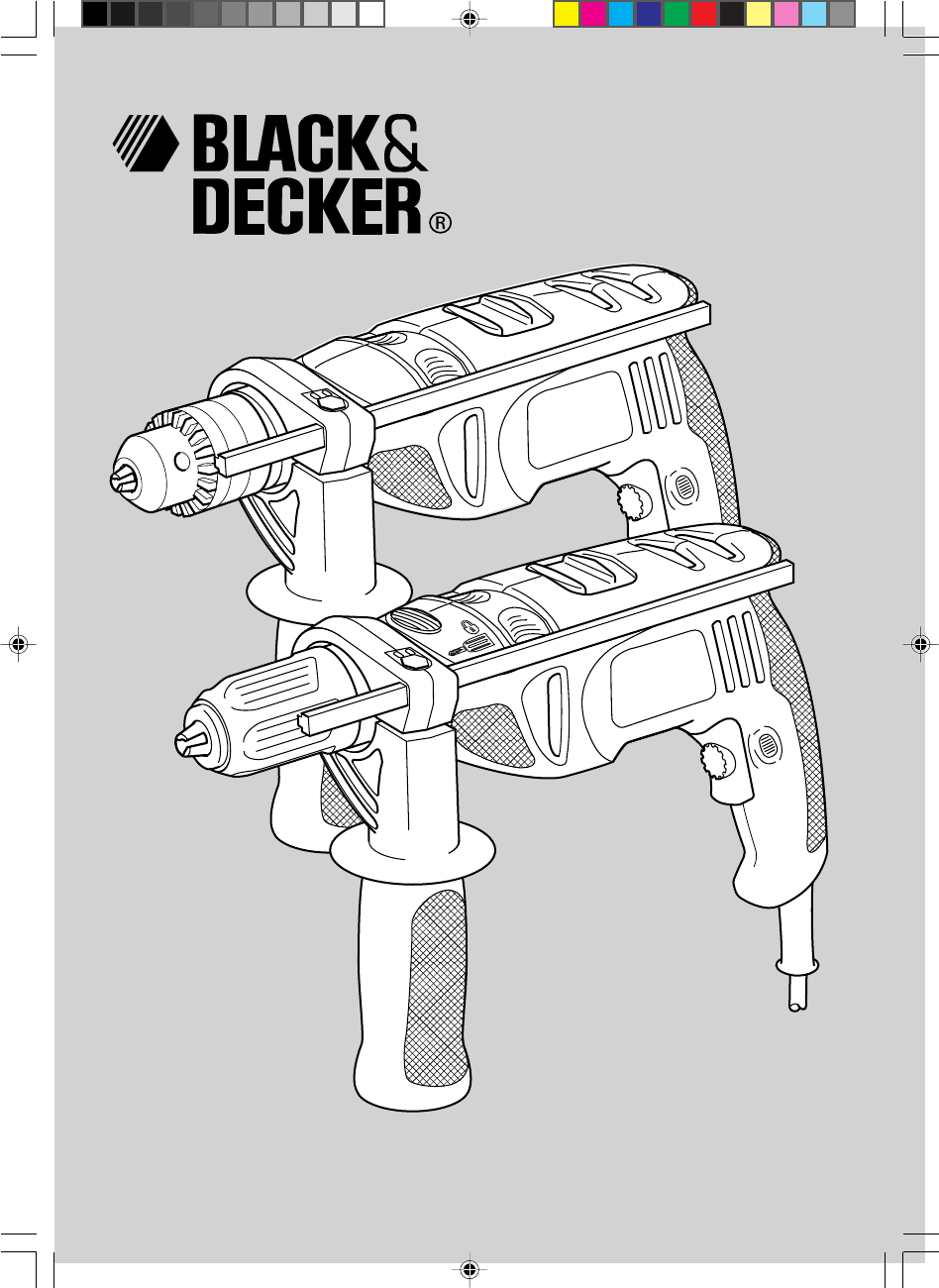 Handleiding Black and Decker KR700CRE Klopboormachine