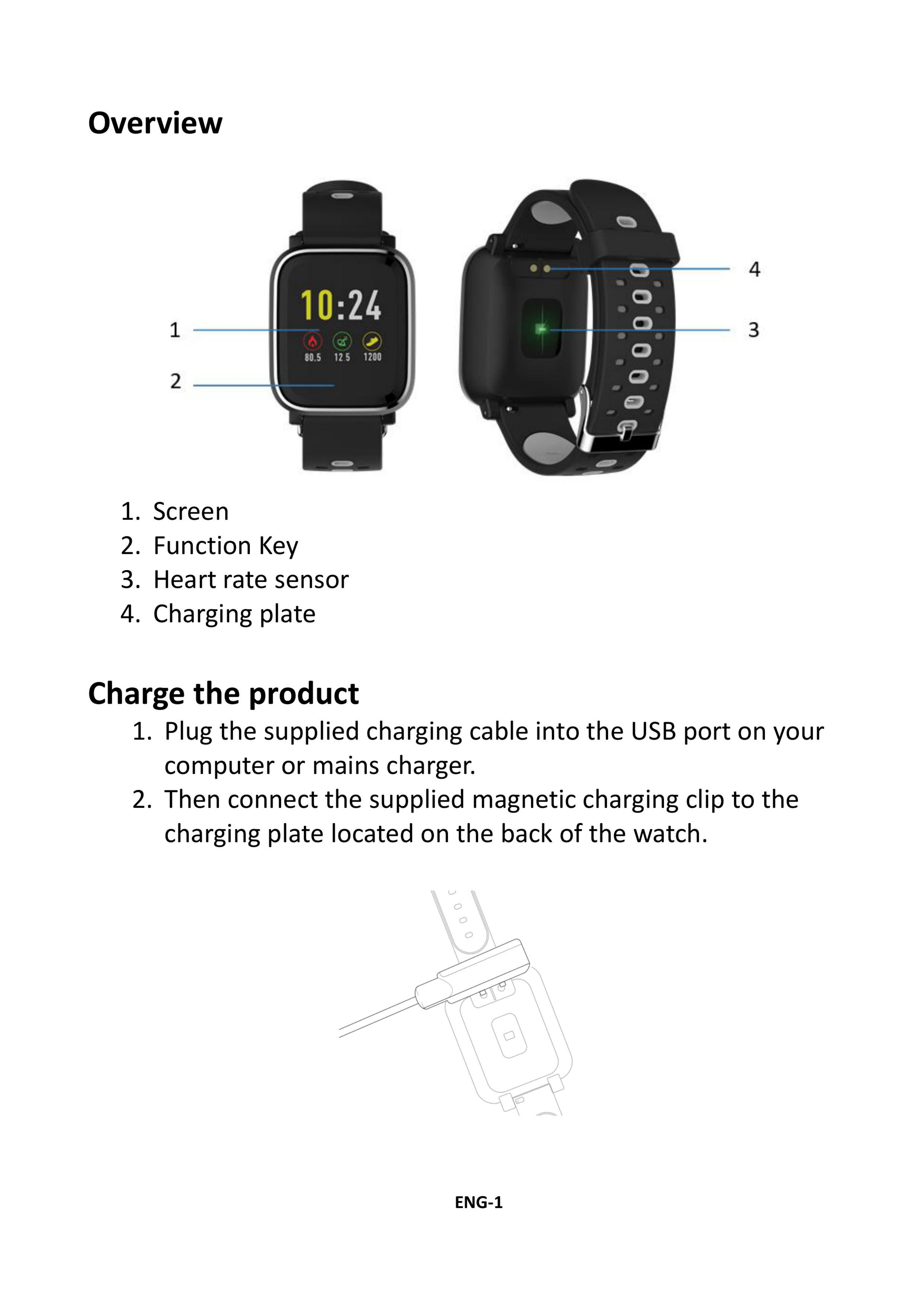 Bedienungsanleitung Denver SW160 Smartwatch