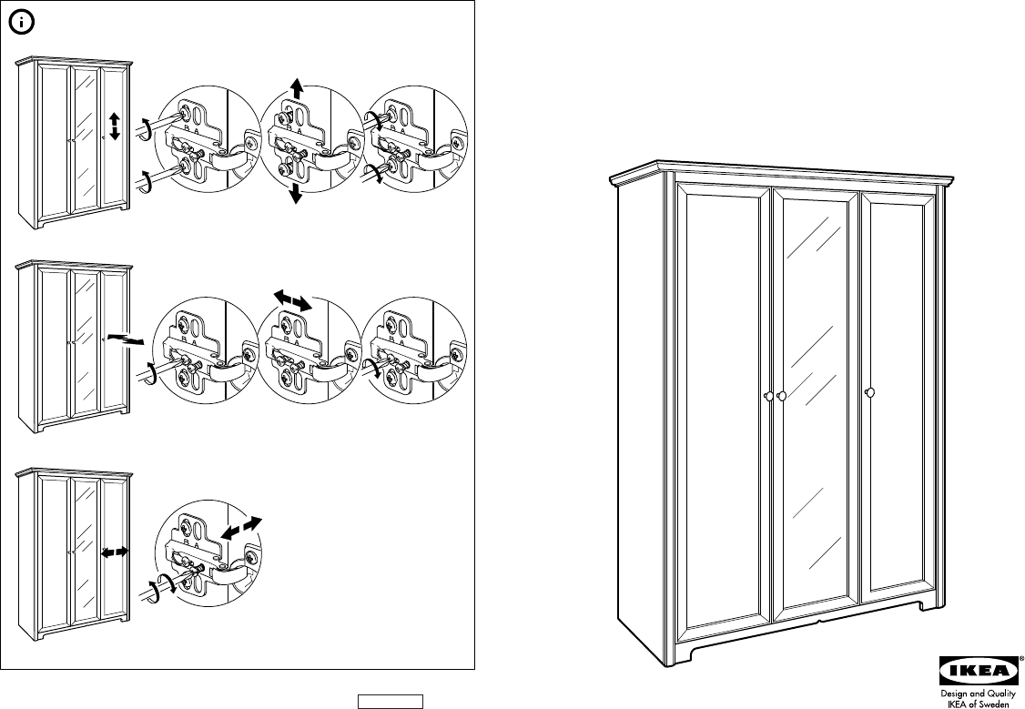 Mode d’emploi IKEA ASPELUND Armoire