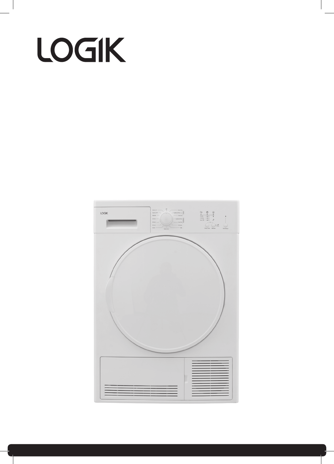 Manual Logik LCD7W18 Dryer