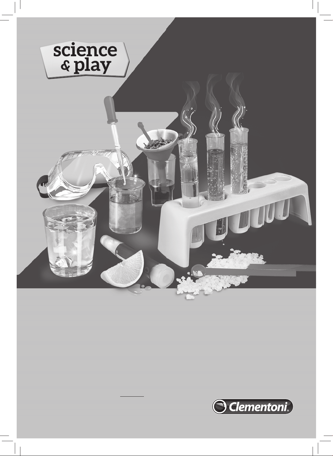 Manual Clementoni 69175 My first chemistry set