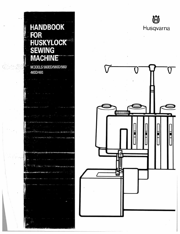 Manual Husqvarna Huskylock 560ED Sewing Machine