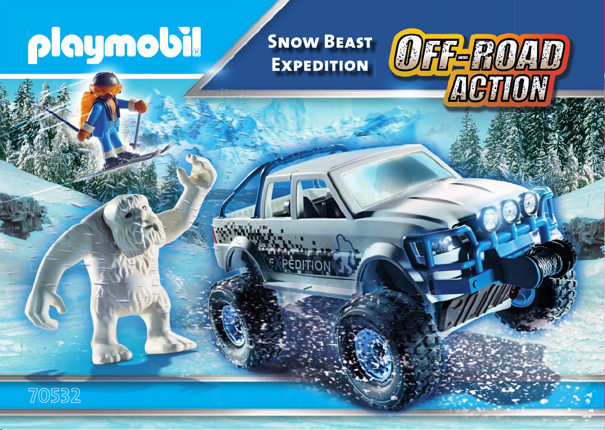 Bedienungsanleitung Playmobil set 70532 Racing Schnee Expedition Off