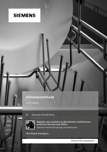 Handleiding Siemens SX97T800CE Vaatwasser