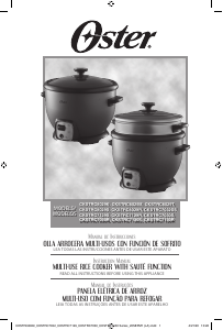 Manual Oster CKSTRC7130 Rice Cooker