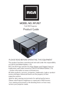 Manual ABOX GC357 Projector