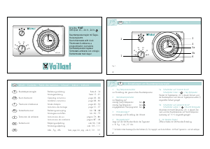 Bedienungsanleitung Vaillant VRT QZA Thermostat