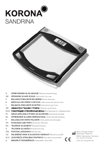 Bedienungsanleitung Korona Sandrina Waage