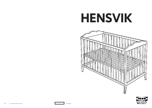 hensvik spjälsäng Bruksanvisning Ikea Hensvik Spjälsäng