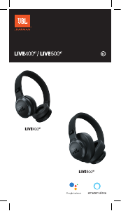 Handleiding Jbl Live 500Bt Koptelefoon