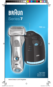 Handleiding Braun 790Cc Series 7 Scheerapparaat