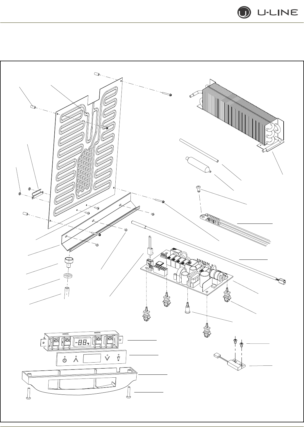 ULine 2175RF, 2115R, 2115WC, 2115WCOL, 2175/2275DWRR