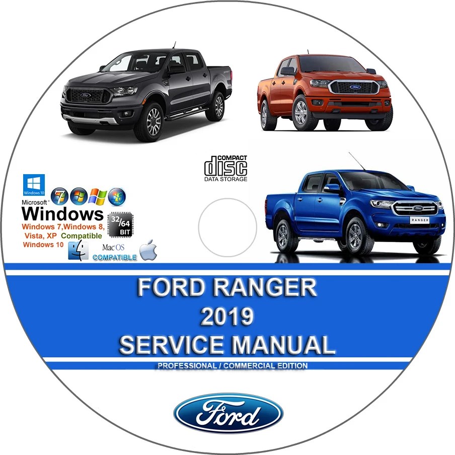 Ford Ranger 2019 Factory Workshop Service Repair Manual + Wiring