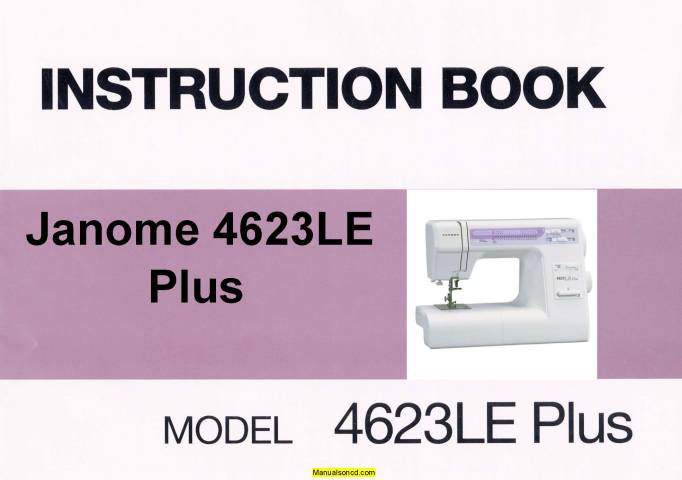 Janome Sewing Machine Manuals Download Online Now