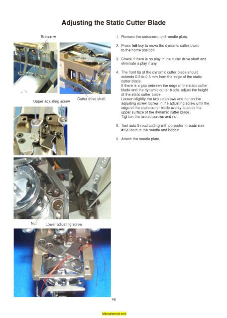Elna 970 eXpressive Machine Service-Parts Manual