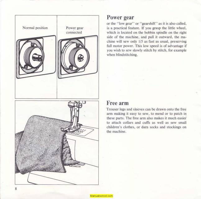 Viking Husqvarna 5540 Sewing Machine Instruction Manual