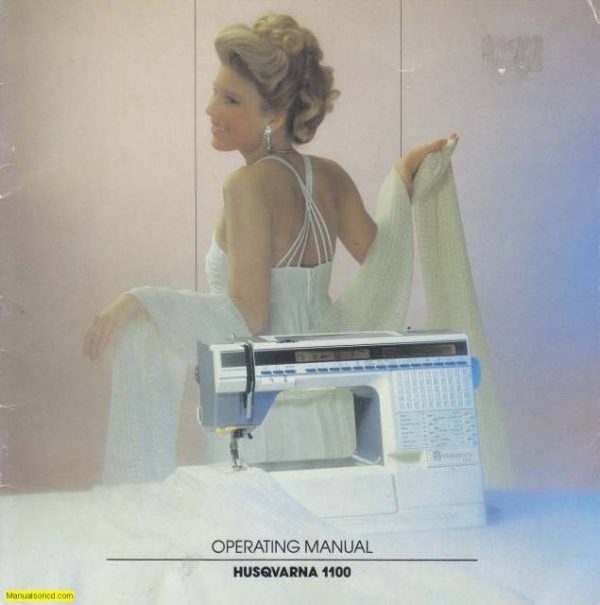 Husqvarna 1100 Sewing Machine Instruction Manual