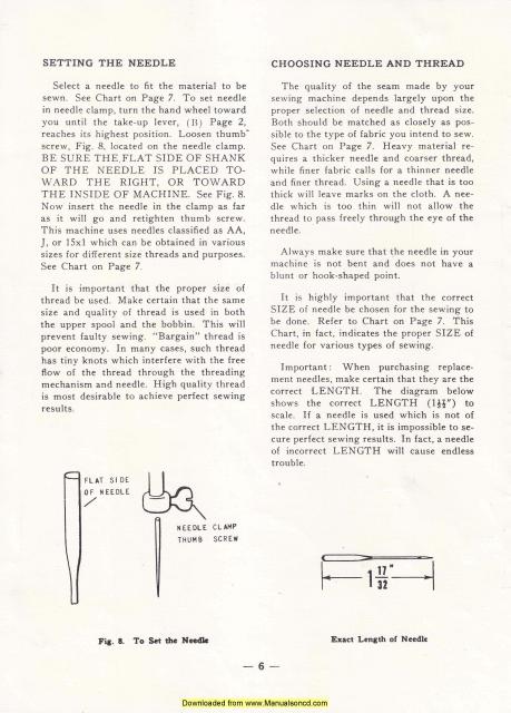 Montgomery Ward URR 240 Sewing Machine Manual