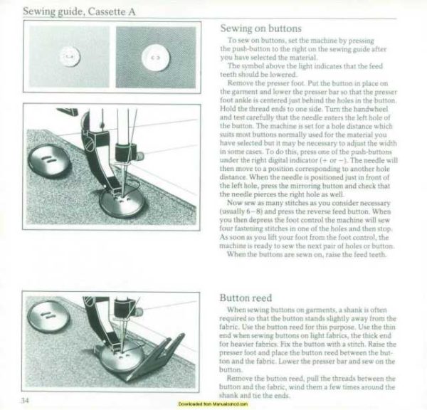 Husqvarna Prisma 980 Sewing Machine Instruction Manual