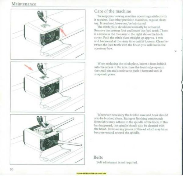 Husqvarna Prisma 980 Sewing Machine Instruction Manual