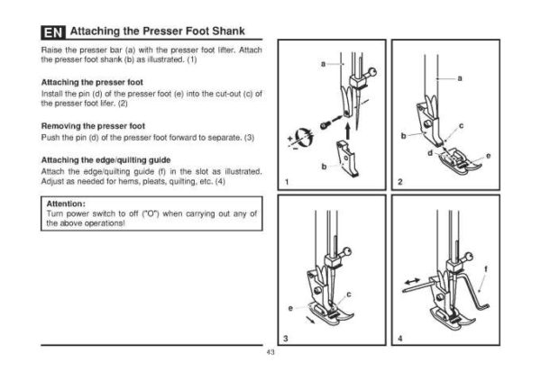 Singer 3221-3232 Sewing Machine Instruction Manual