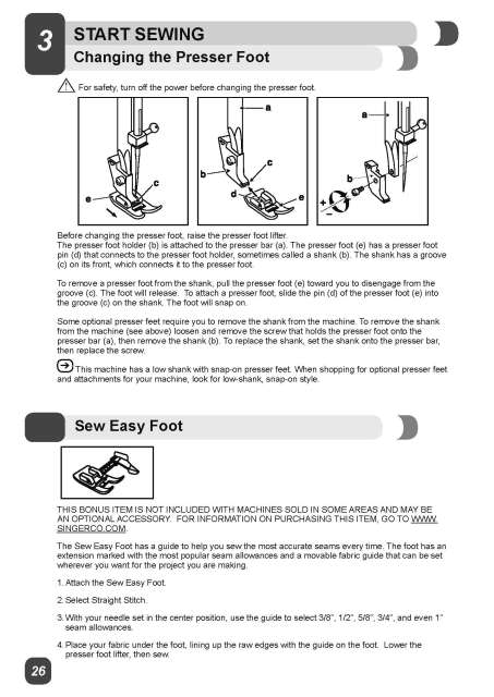Singer 3342 Fashion Mate Sewing Machine Instruction Manual