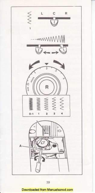 Singer 2404 Merritt Sewing Machine Instruction Manual