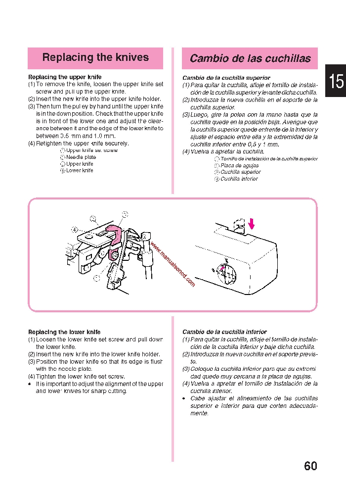 Brother 925D Overlock Sewing Machine Instruction Manual