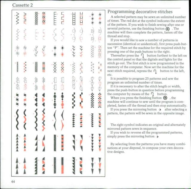 Viking Husqvarna 990 Prisma Sewing Machine Instruction Manual