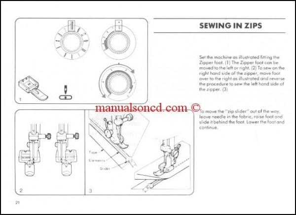 Bernina 410420430440 Sewing Machine Instruction Manual