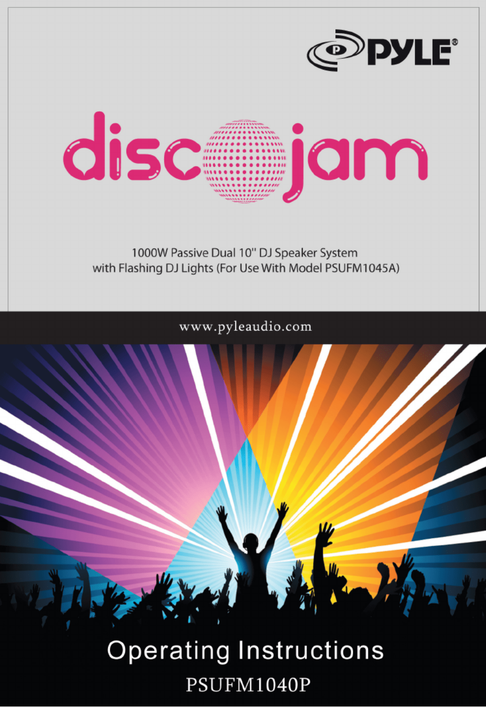 Pyle PSUFM1040P Manual (4 Sider)
