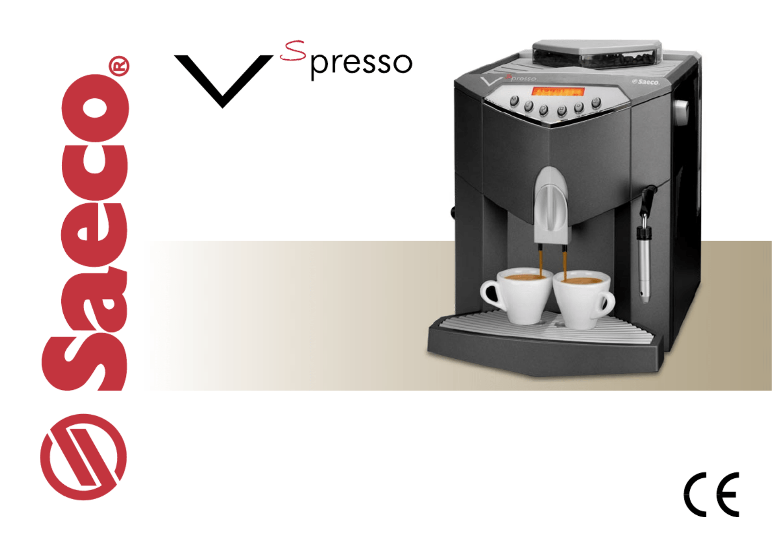 Philips Saeco Vspresso Bedienungsanleitung (20 Seiten)