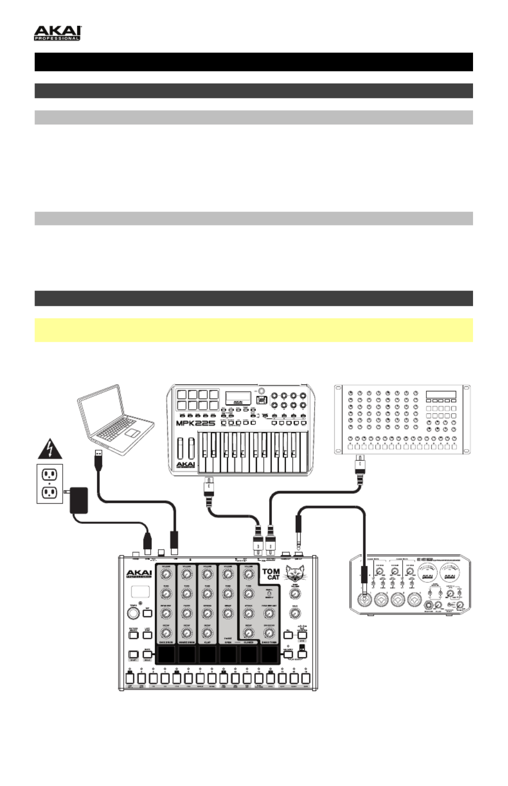 Akai Tom Cat Handleiding (48 Pagina's)