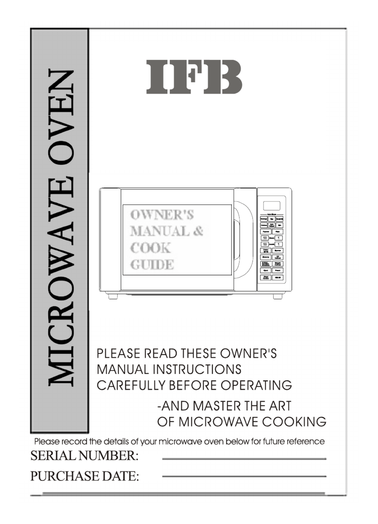 IFB 20PMIS Manual (28 Sider)