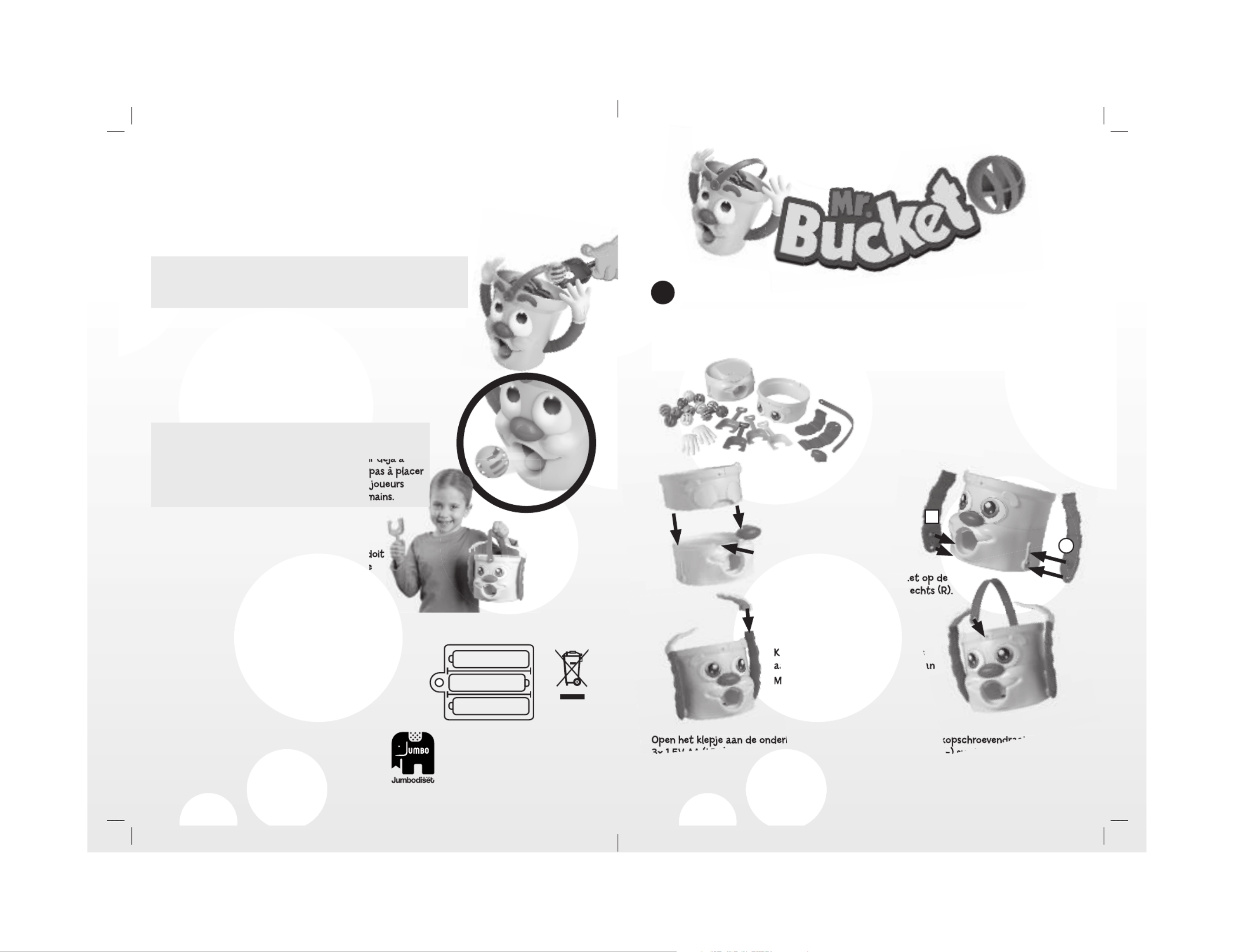 Jumbo Mr. Bucket Handleiding (2 Pagina's)