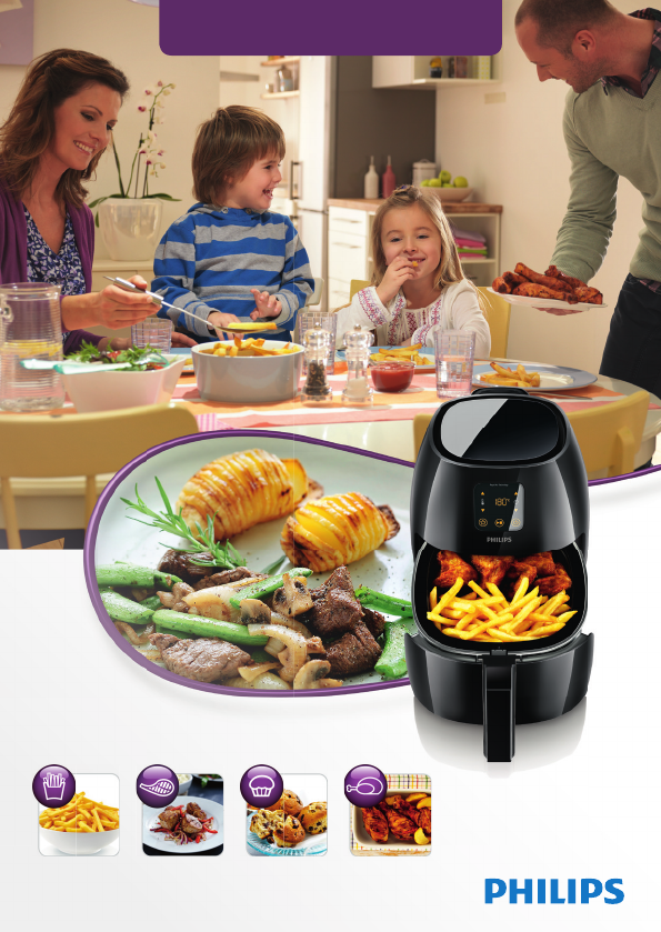 Philips Airfryer Bedienungsanleitung (11 Seiten)