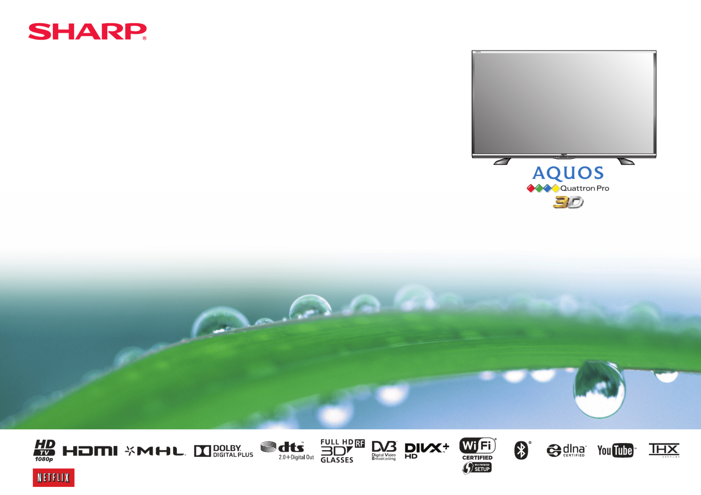 Sharp LC80UQ10EN Manual (25 Sider)