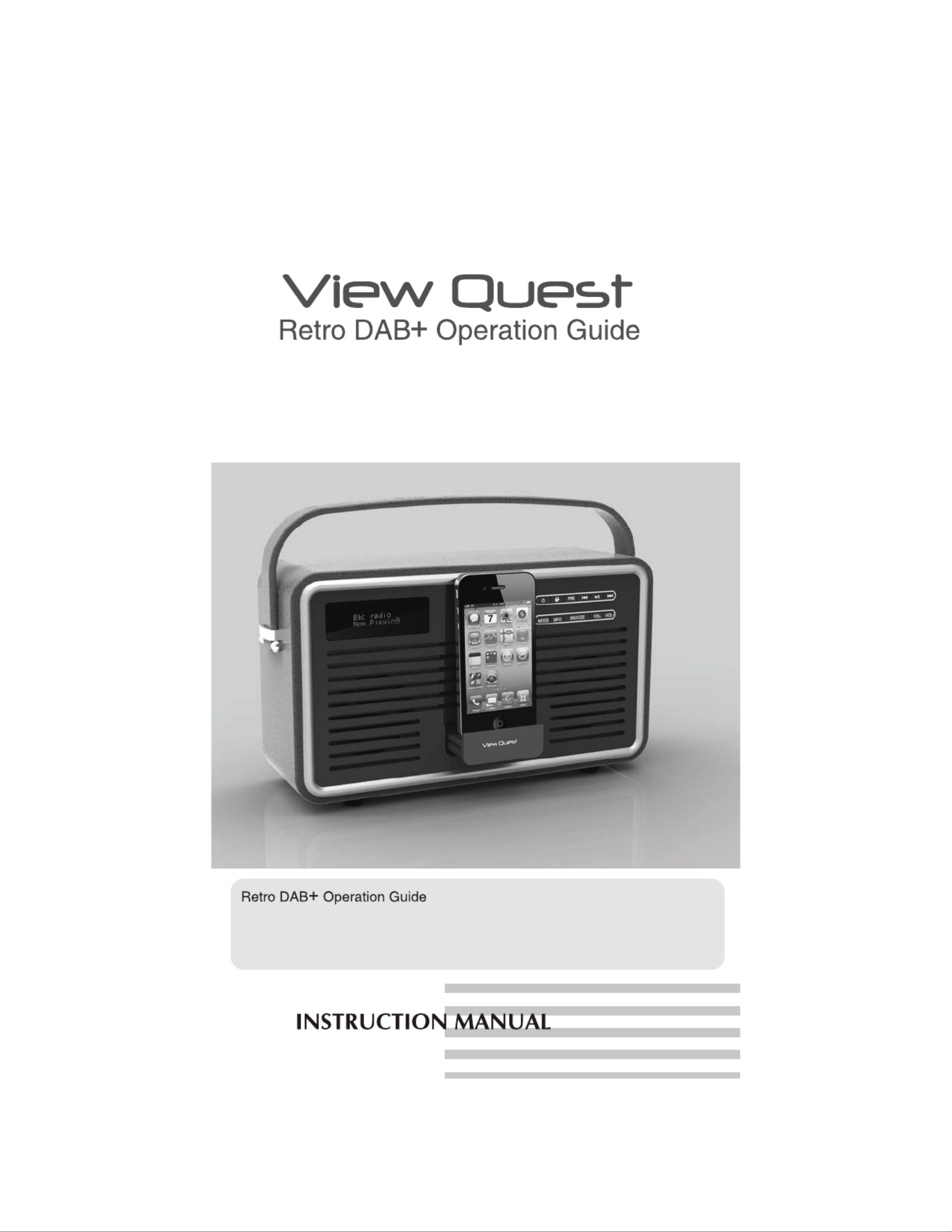View Quest Retro DAB+ Manual (43 Sider)