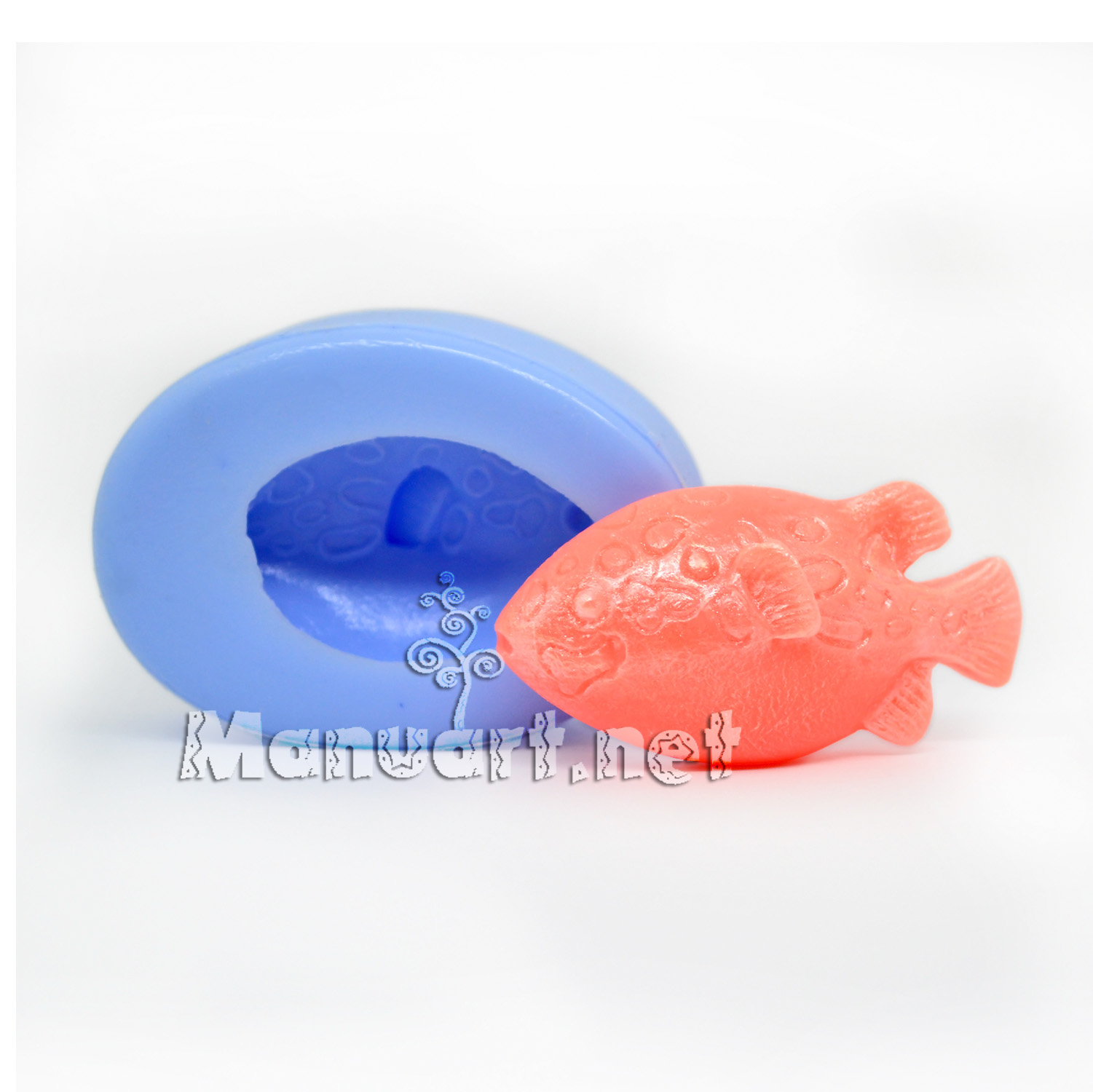 💚 Silicone mold Small fish №1 3D 💚
