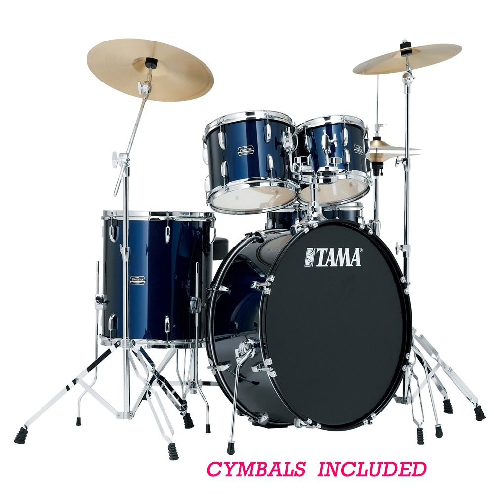 Tama Stagestar SG52KH5 5Piece Acoustic Drum Kit with ,Hardware