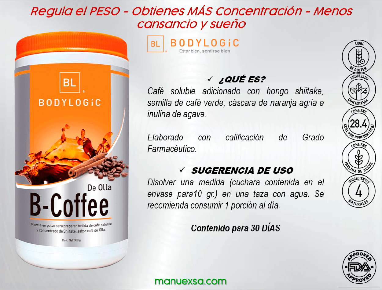 BCOFFEE De OLLA 300gr. (Envío Gratis) Manuexsa