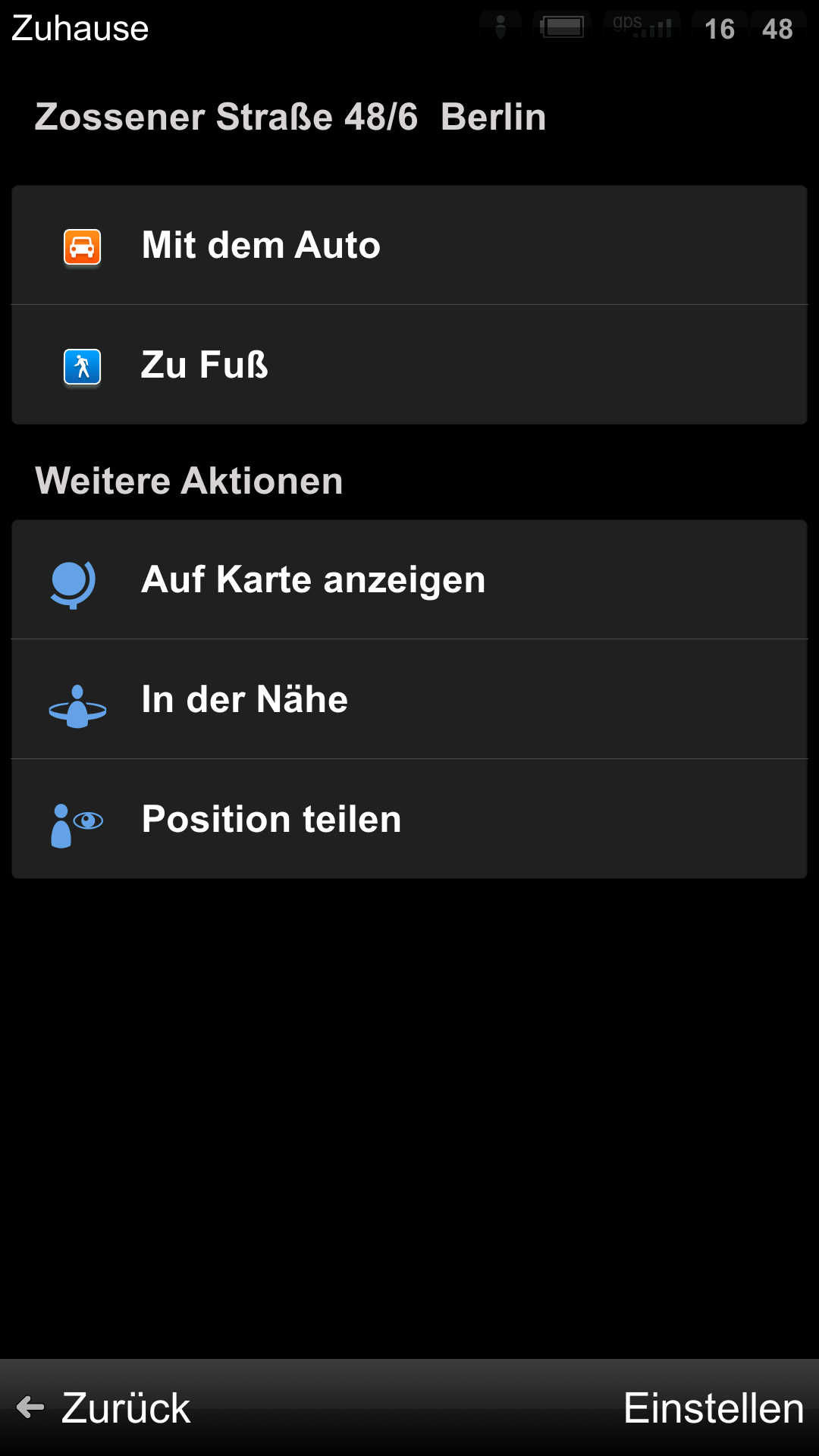 Navigieren nach Hause Sygic Car navigation 1