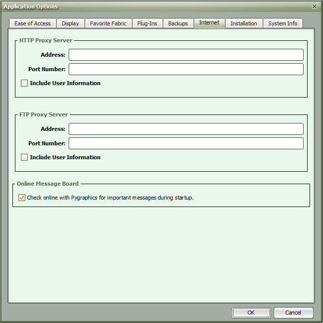 File Application Options Pyware 3D User Guide 8.0