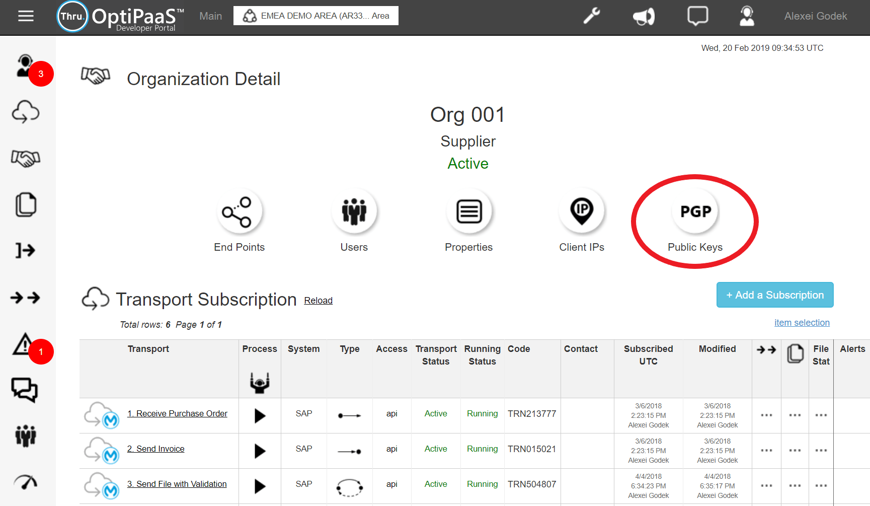 PGP Public Keys MFT User Guide 1.1