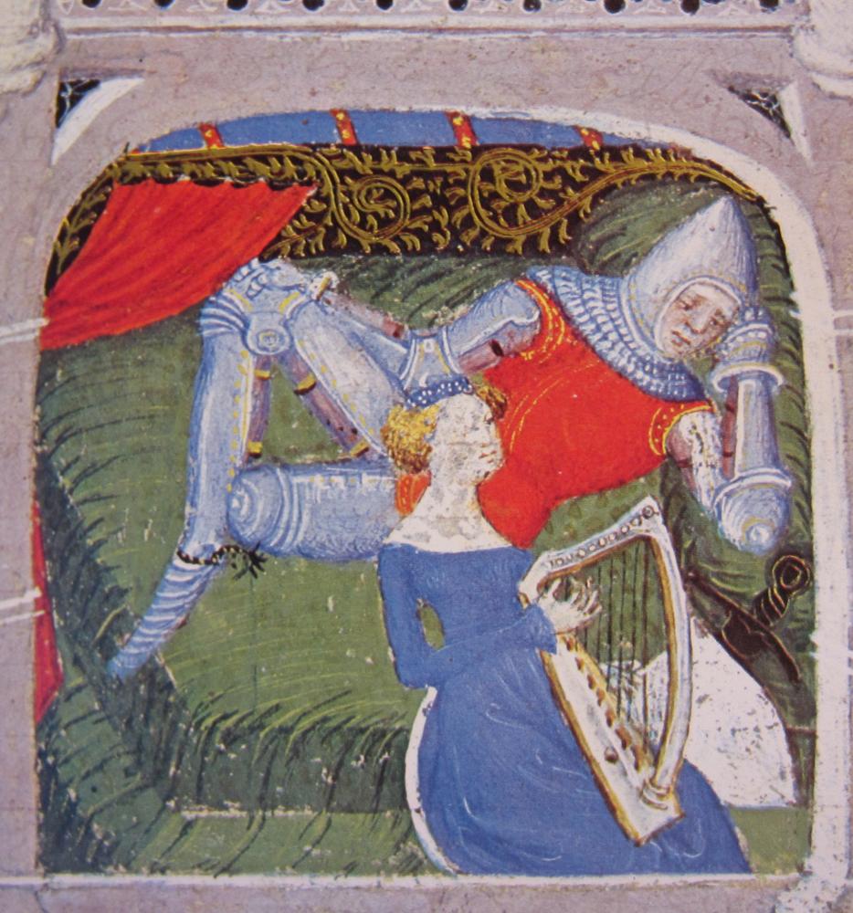 Manuscript Miniatures Roman de Tristan