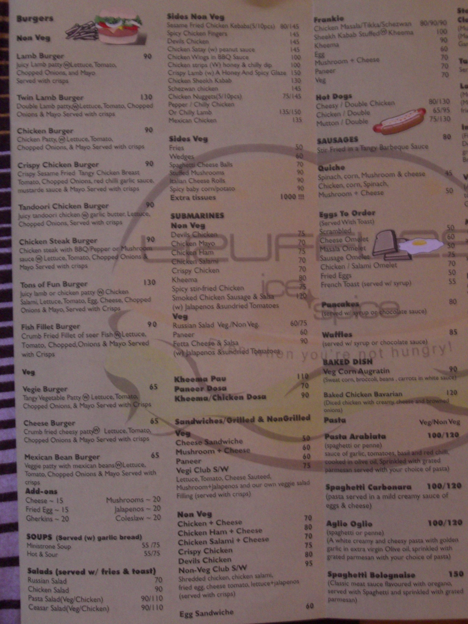 Truffles Ice & Spice Koramangala m a n u s c r y p t s