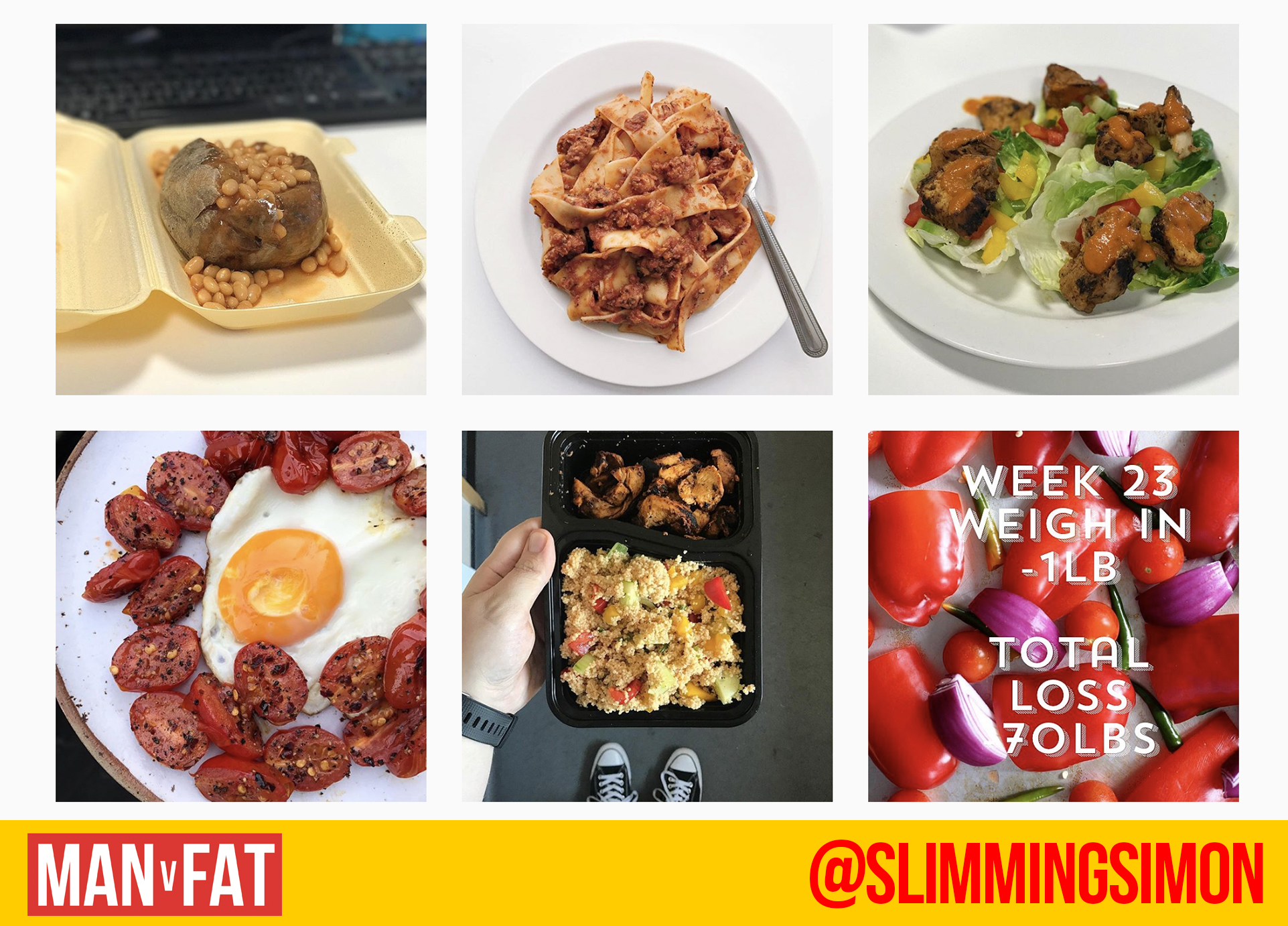 Weight loss Instagram accounts you need to follow MAN v FAT