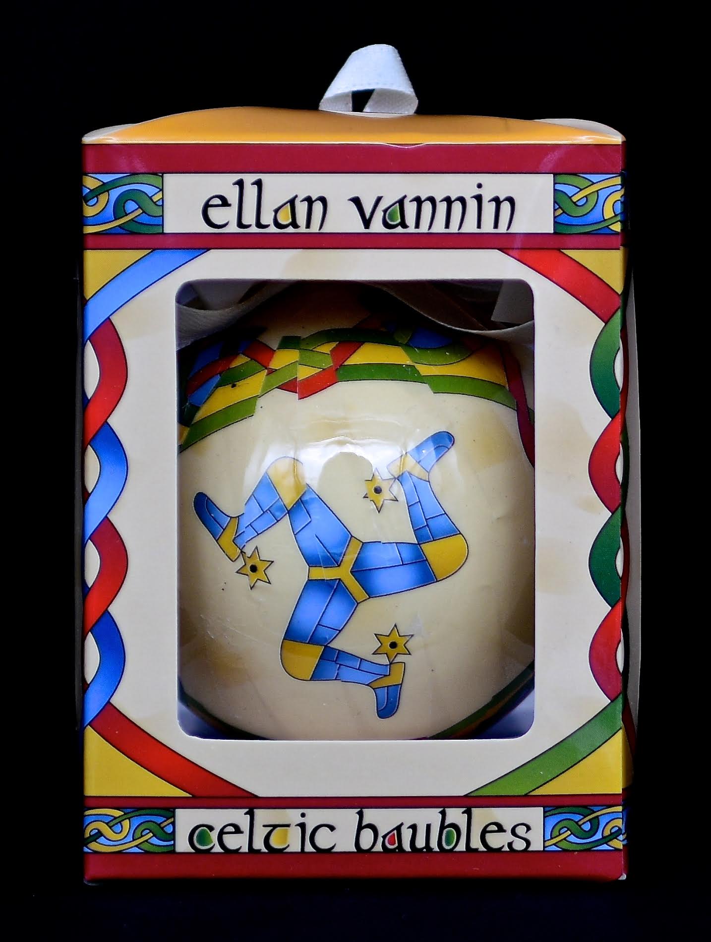 Isle of Man Celtic Christmas Bauble Manx Inspirations