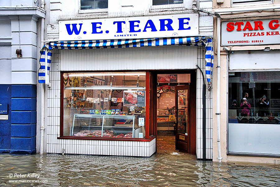 Flooding in Ramsey Friday 3rd January 2014 Manx Scenes Photography