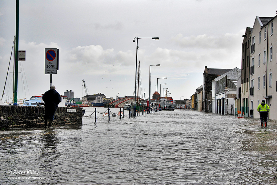 Flooding in Ramsey Friday 3rd January 2014 Manx Scenes Photography